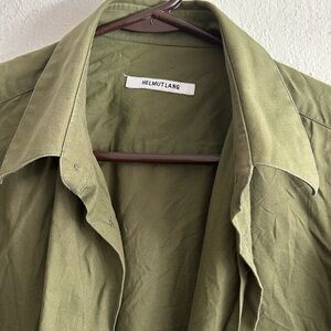 Men’s helmut Lang long sleeve button down
